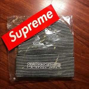 Supreme Small Stripe Beanie